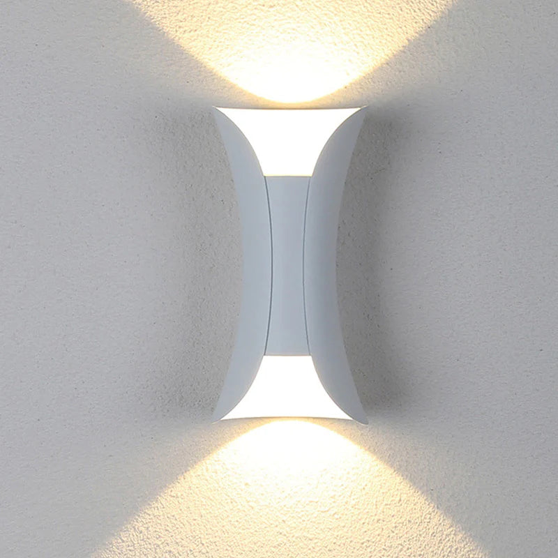 AluShine - Applique Murale Étanche LED pour Extérieur et Intérieur