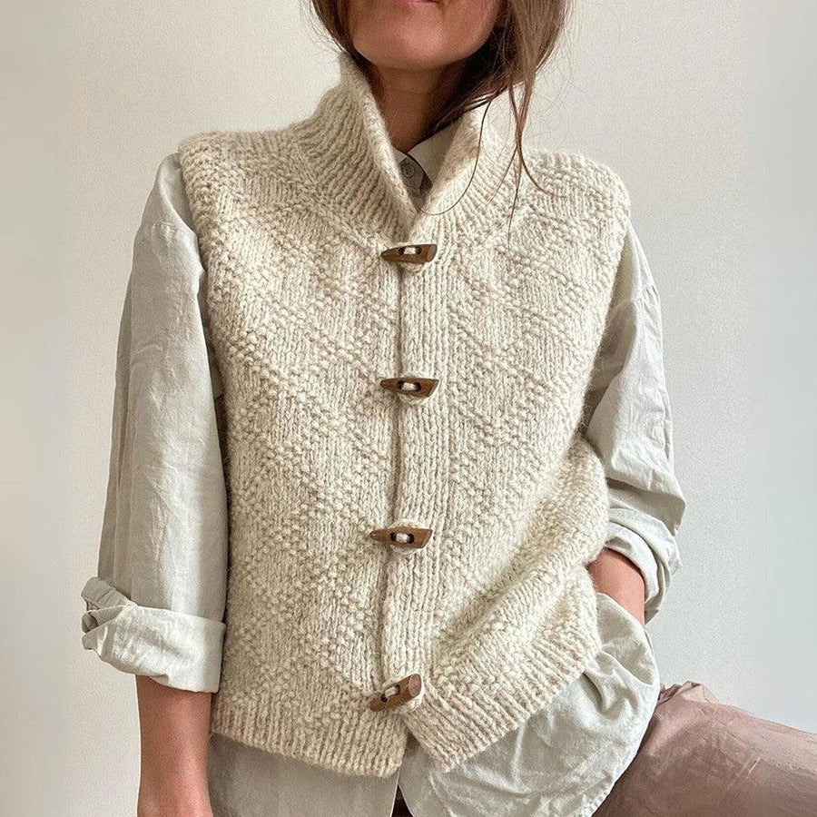 Cardigan en Coton Boutonné - Élégance Décontractée et Tendance