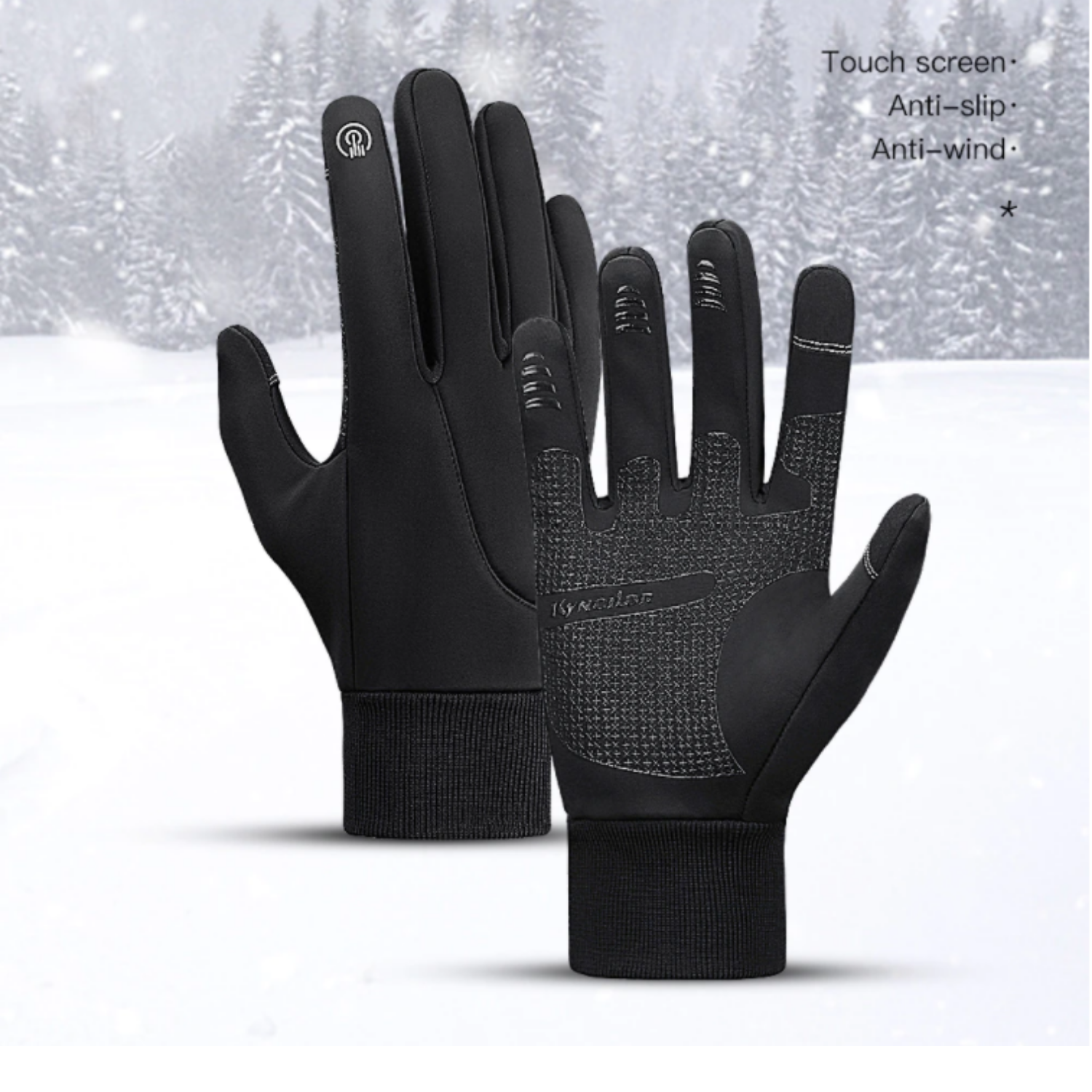 Gants Hiver Multifonctions - Chaleur, Étanchéité et Compatibilité Smartphone