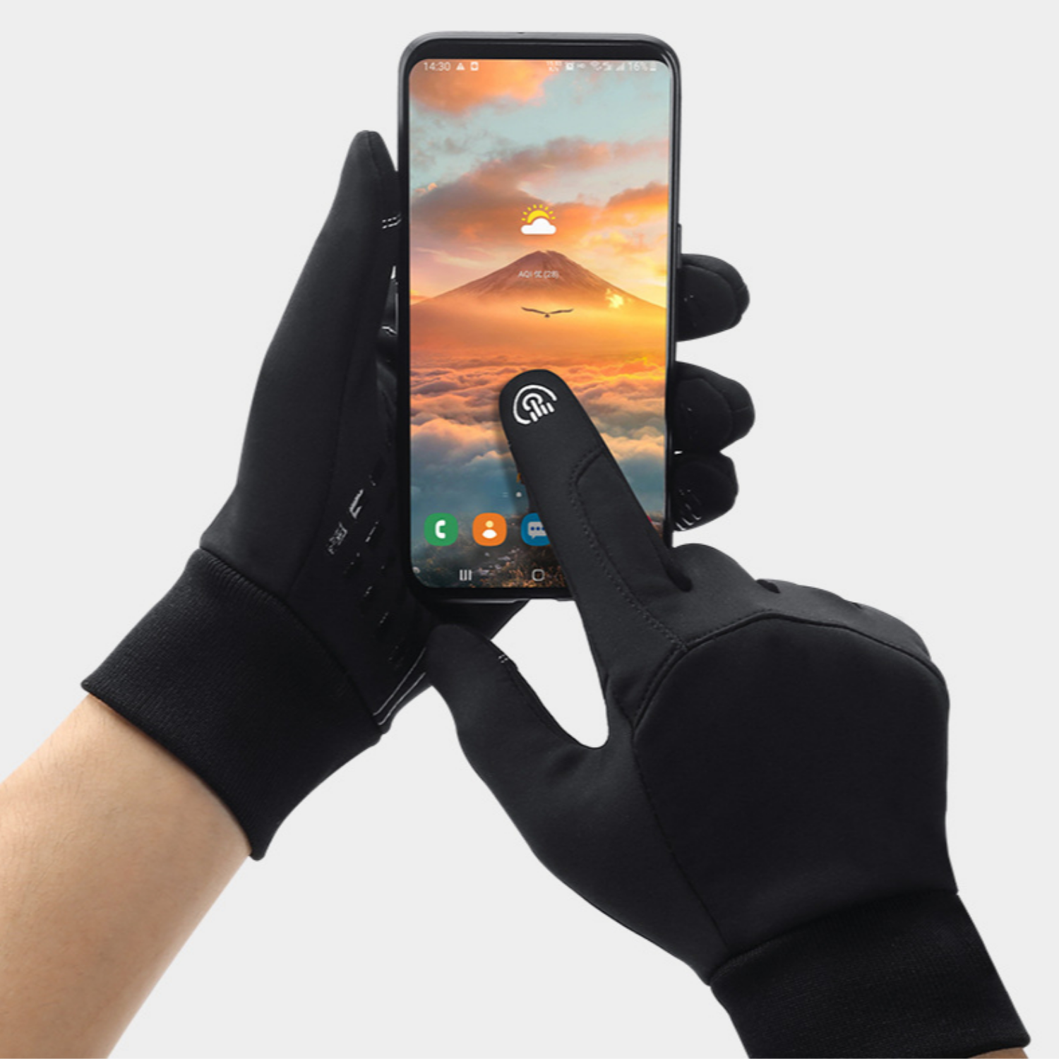 Gants Hiver Multifonctions - Chaleur, Étanchéité et Compatibilité Smartphone