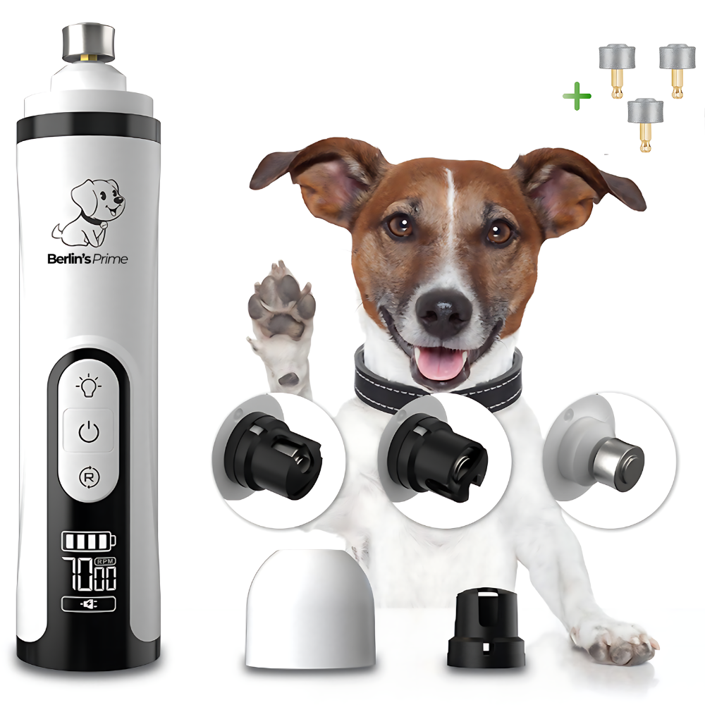 Grinder pour Animaux - Soin des Griffes Premium Silencieux et Indolore