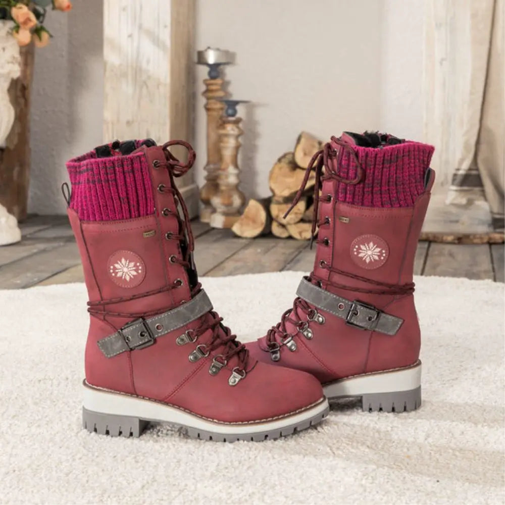 Bottes d’Hiver Orthopédiques NordicHeat pour Femmes - Confort et Chaleur Inégalés