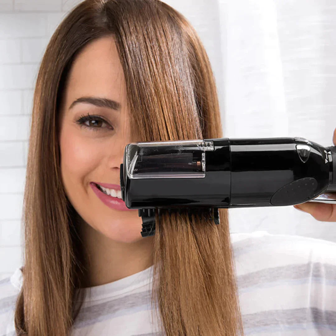 Cheveux Sereins - Dispositif anti-fourches pour des cheveux lisses et brillants