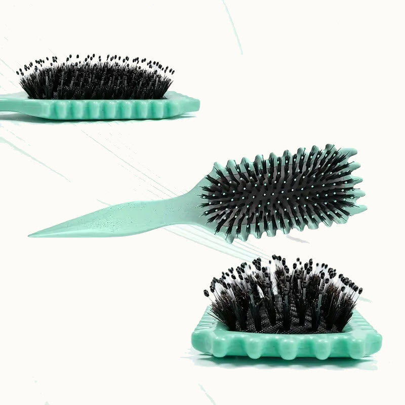 CurlPro - Brosse Innovante pour Boucles Définies et Anti-Frisottis