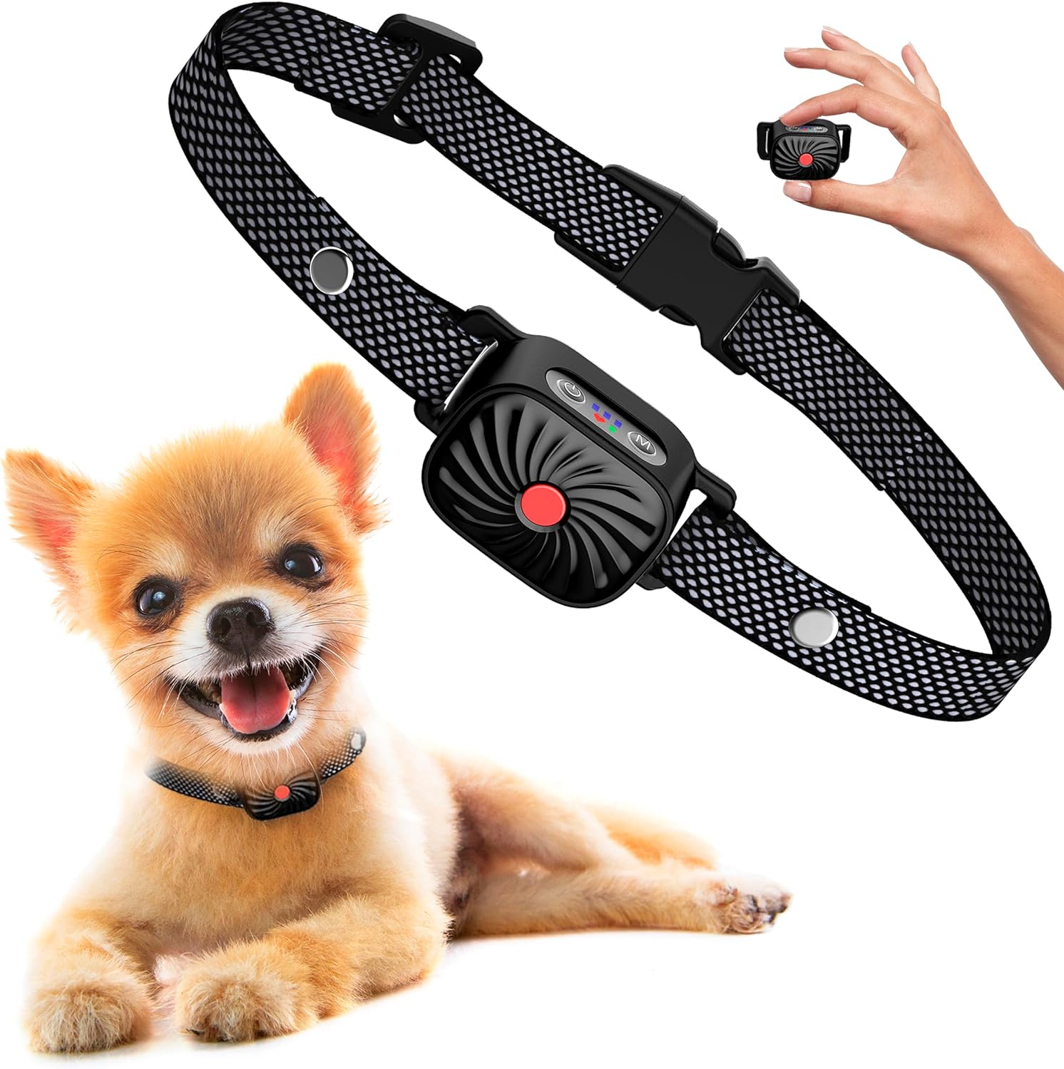 Collier Anti-Aboiement PetSilence – Solution Douce et Efficace pour Petits Chiens