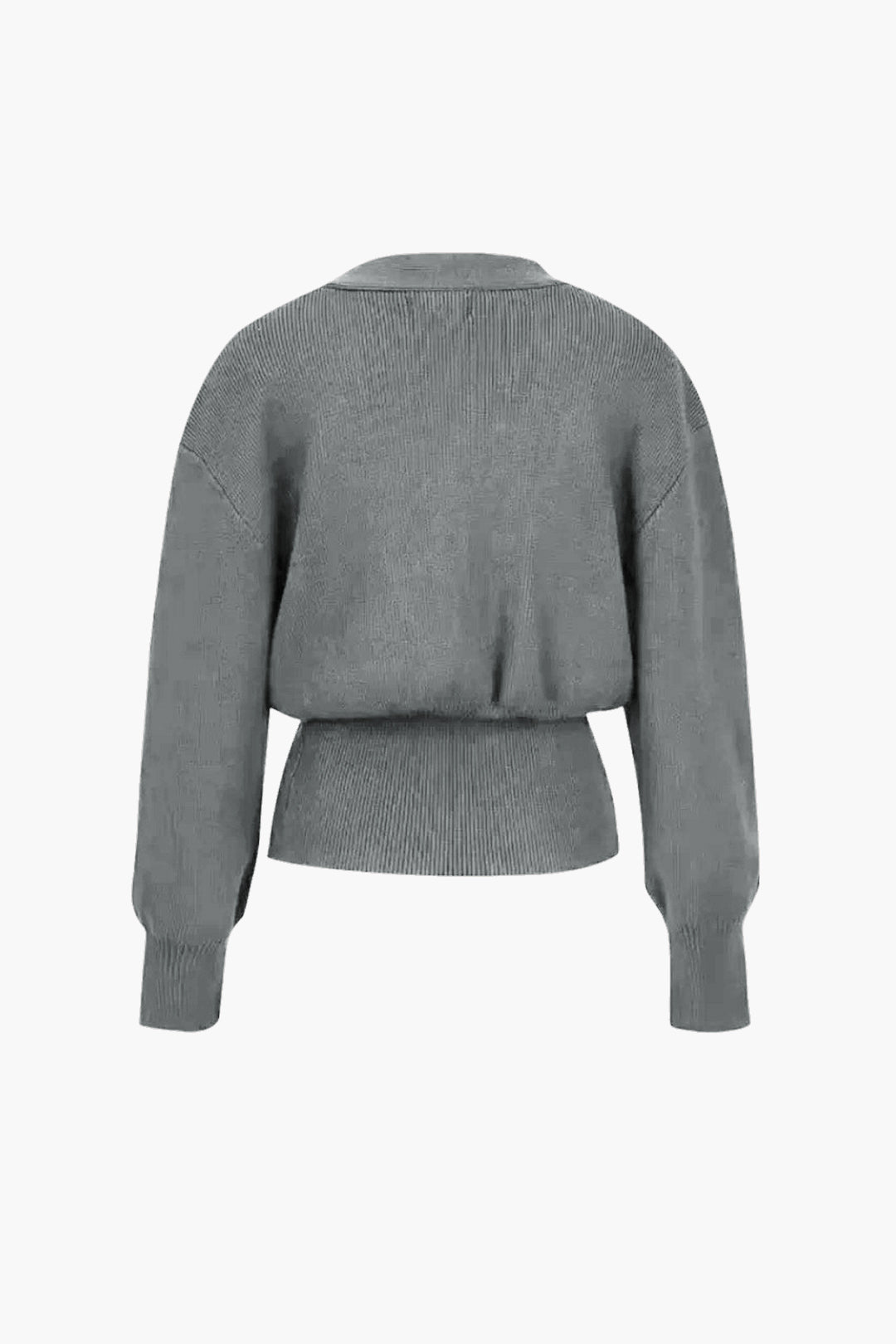 Cardigan Femme Élégant avec Bouton Doré - Confort et Style Intemporel