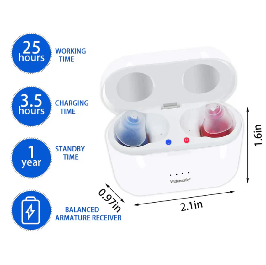 Aide Auditive Numérique Rechargeable – Discrète et Performante