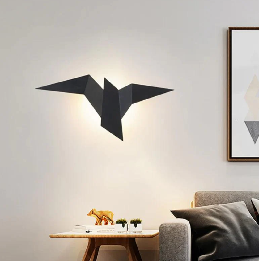 Applique Murale Design Oiseau - Éclairage Décoratif et Moderne pour Intérieur