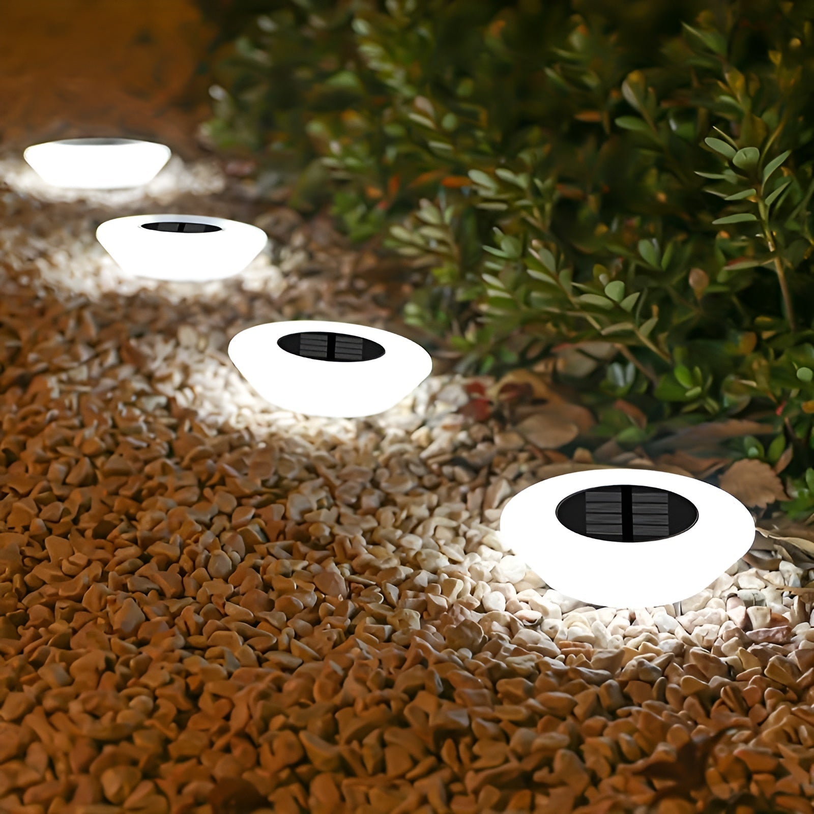 GardenGlow | Lampe de jardin solaire LED pour l'extérieur