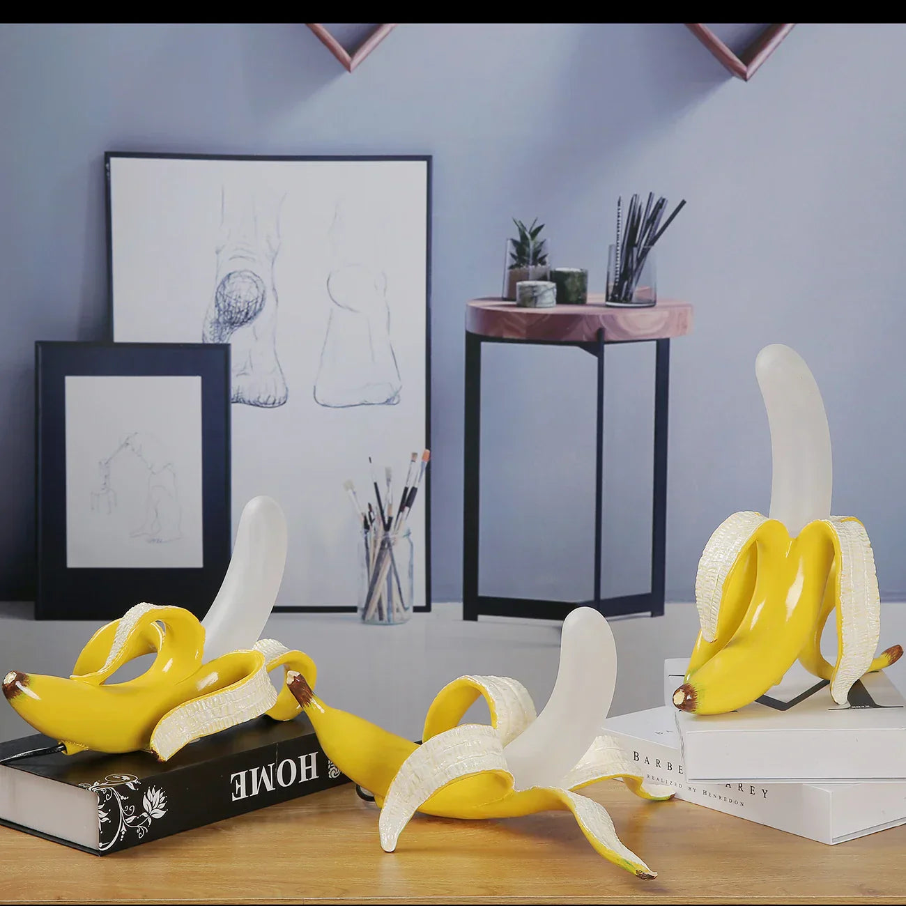 BananaShine - Lampe de Table Chic en Forme de Banane