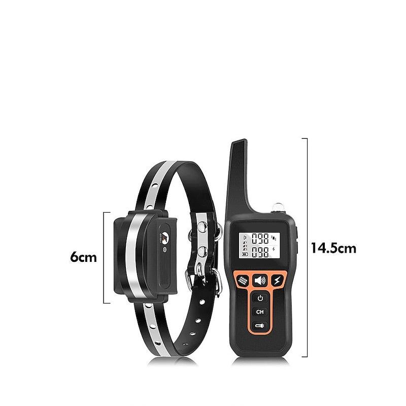 Collier de Dressage pour Chien - Étanche, Rechargeable et à Longue Portée