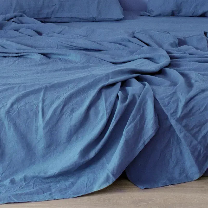 Draps en Lin Respirants pour un Confort de Sommeil Ultime