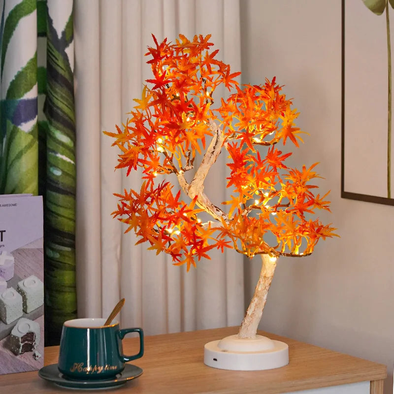 Arbre Érable | Lampe bonsaï LED décorative