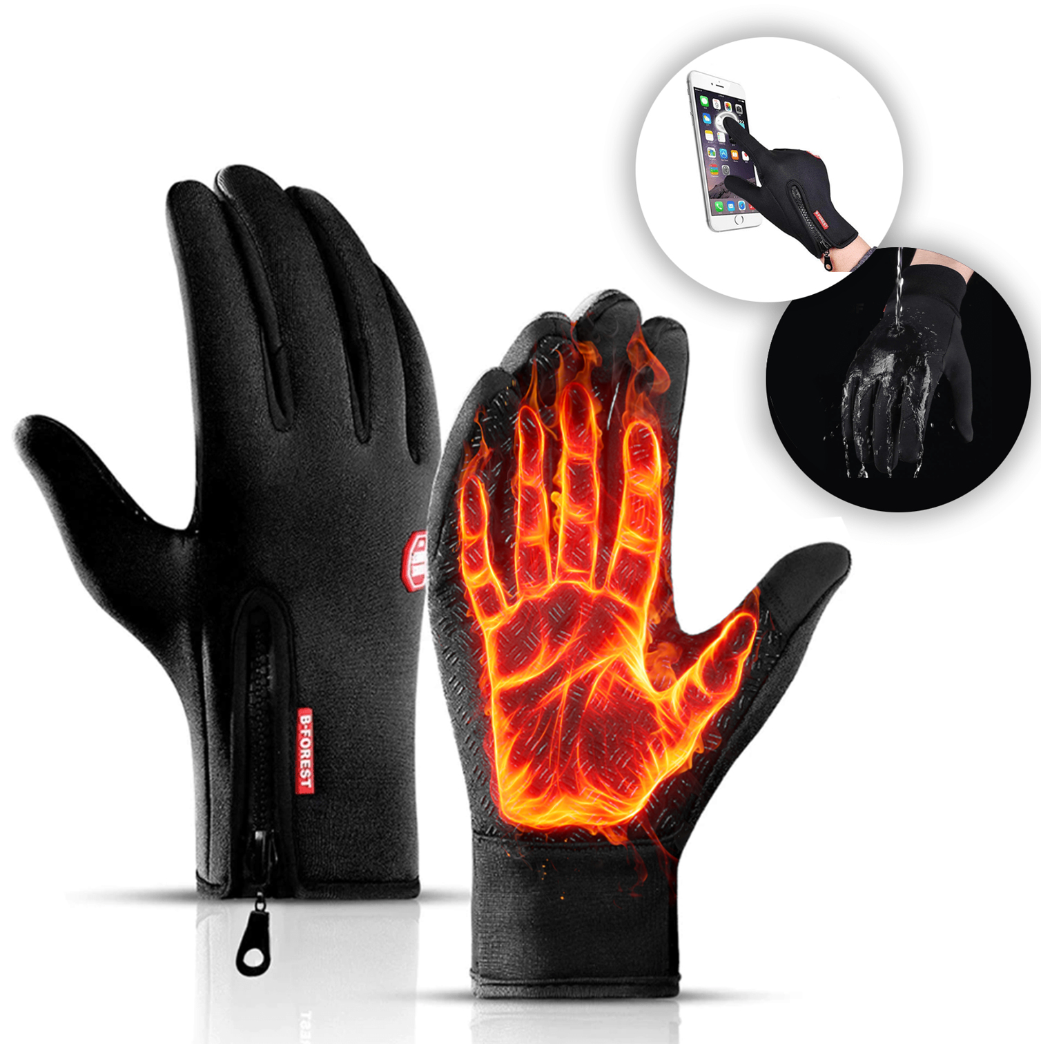 Gants Thermiques ArcticTouch – Gardez Vos Mains Au Chaud et Connectées