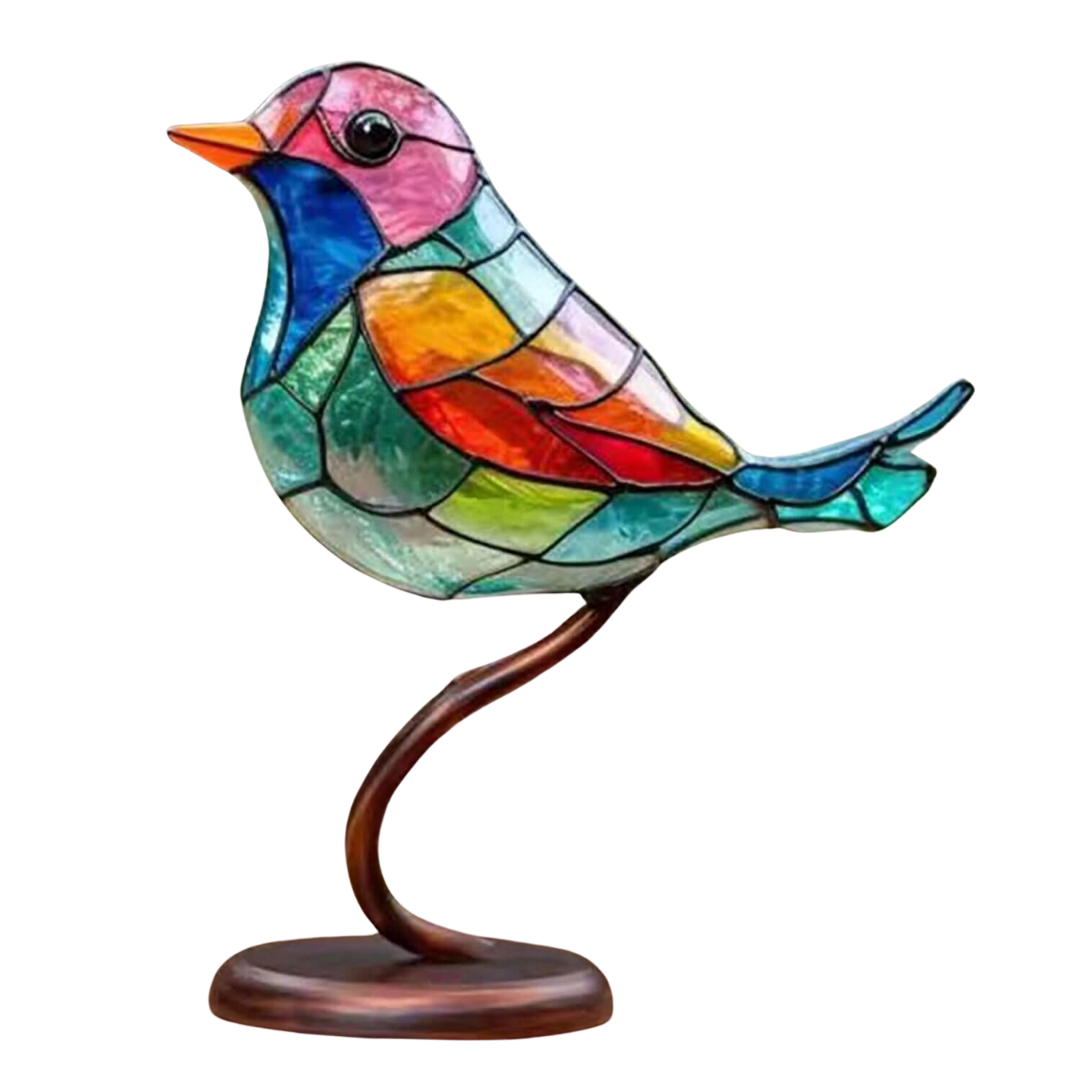 ChicAviary | Décorations de Bureau Oiseaux Colorés sur Branche