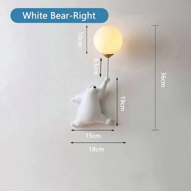 Applique Murale TeddyLight - Une Touche Magique pour la Chambre des Enfants