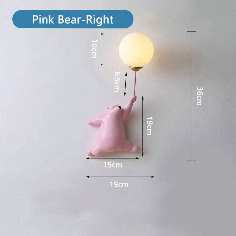 Applique Murale TeddyLight - Une Touche Magique pour la Chambre des Enfants