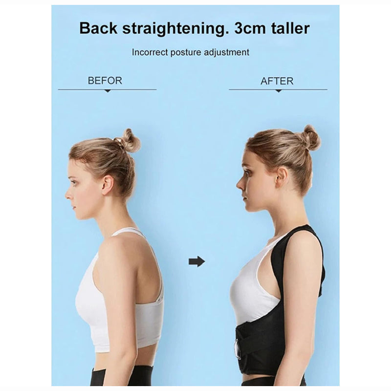 Correcteur de Posture Réglable - Soutien Confortable pour Femmes et Enfants