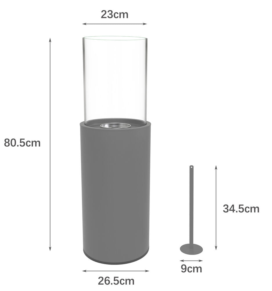 Cheminée Bioéthanol Indépendante – Élégance et Chaleur pour Votre Intérieur et Extérieur