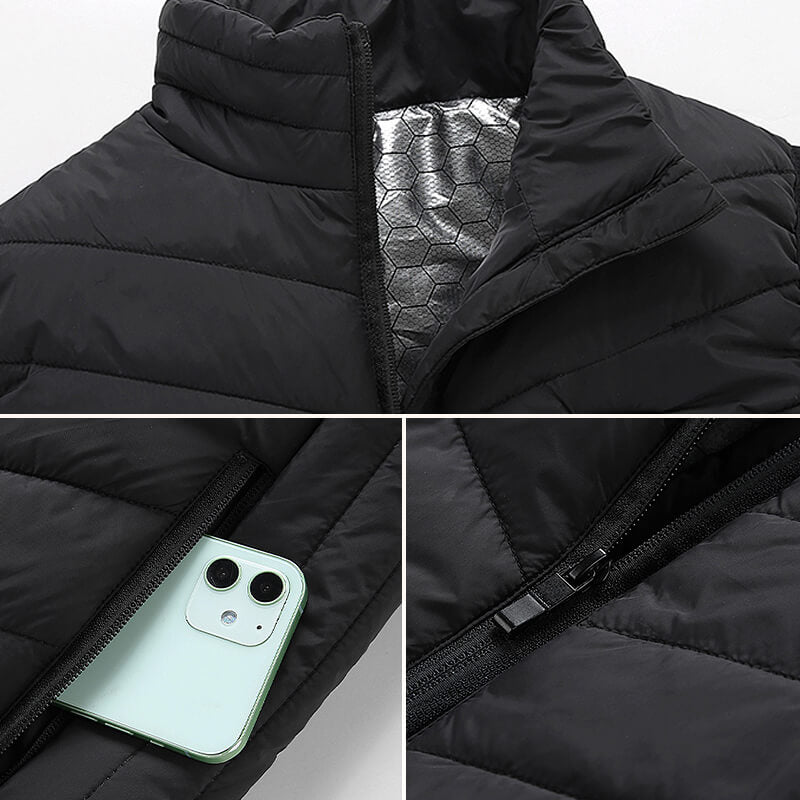 Gilet Chauffant Électrique - Idée Cadeau Pratique et Attentionnée pour Vos Proches