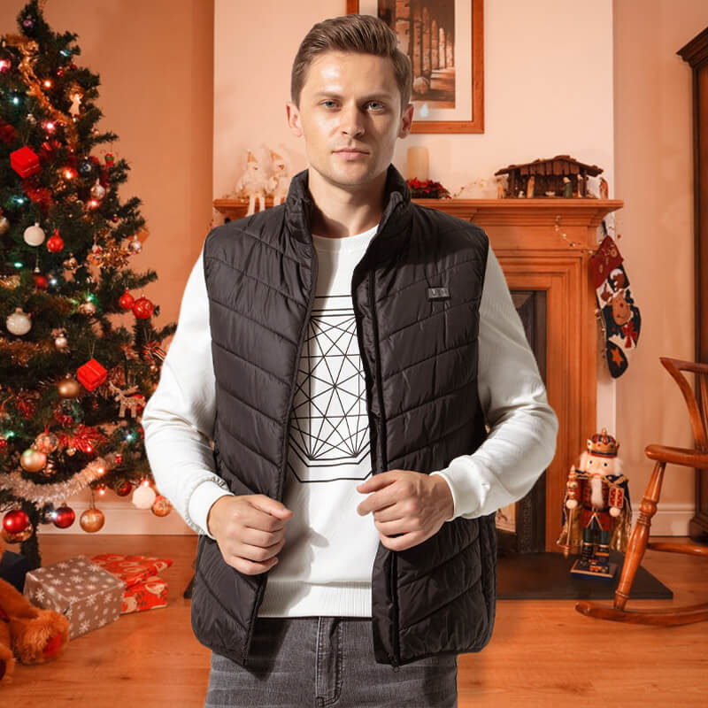 Gilet Chauffant Électrique - Idée Cadeau Pratique et Attentionnée pour Vos Proches